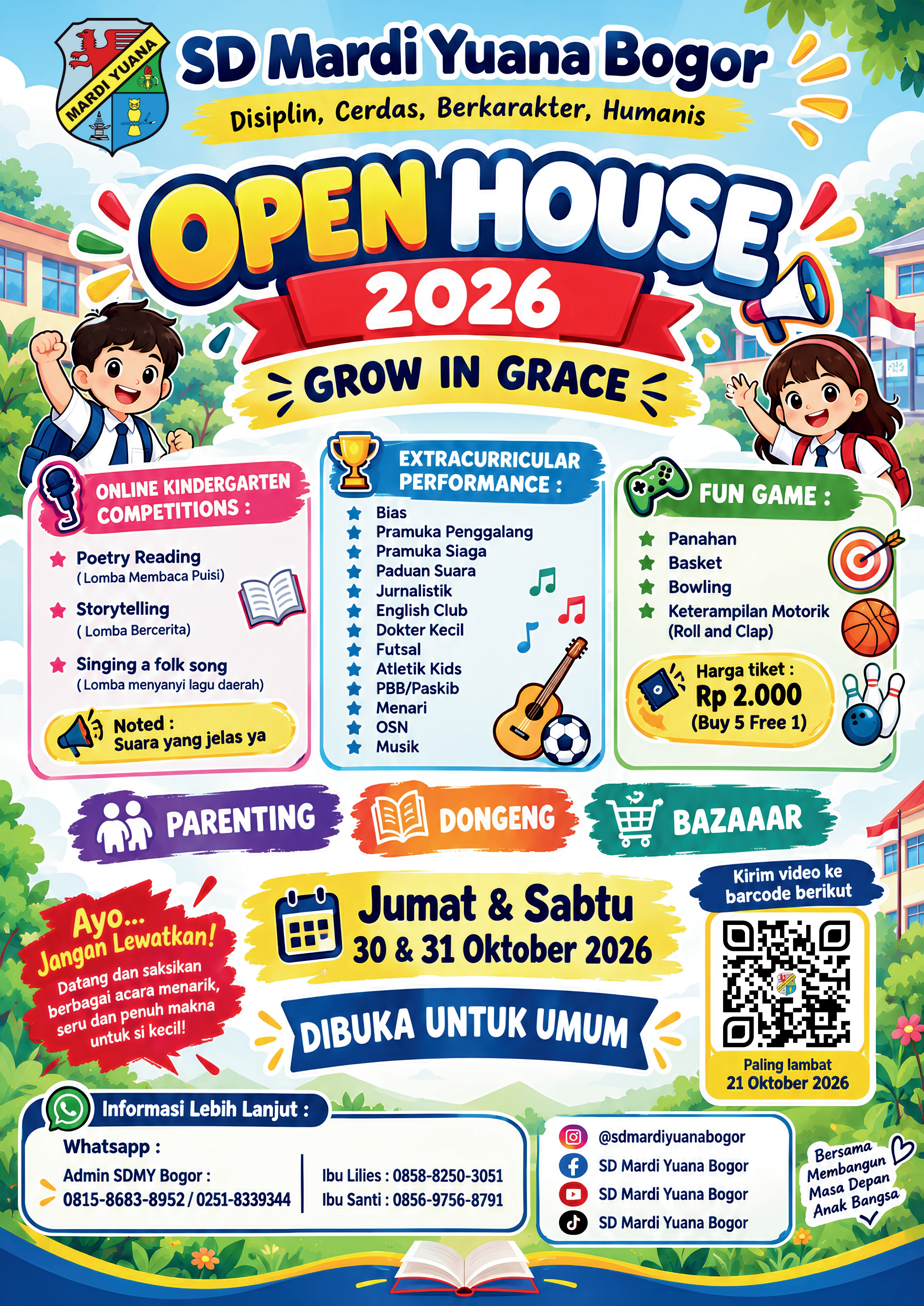 Open House "Grow In Grace"