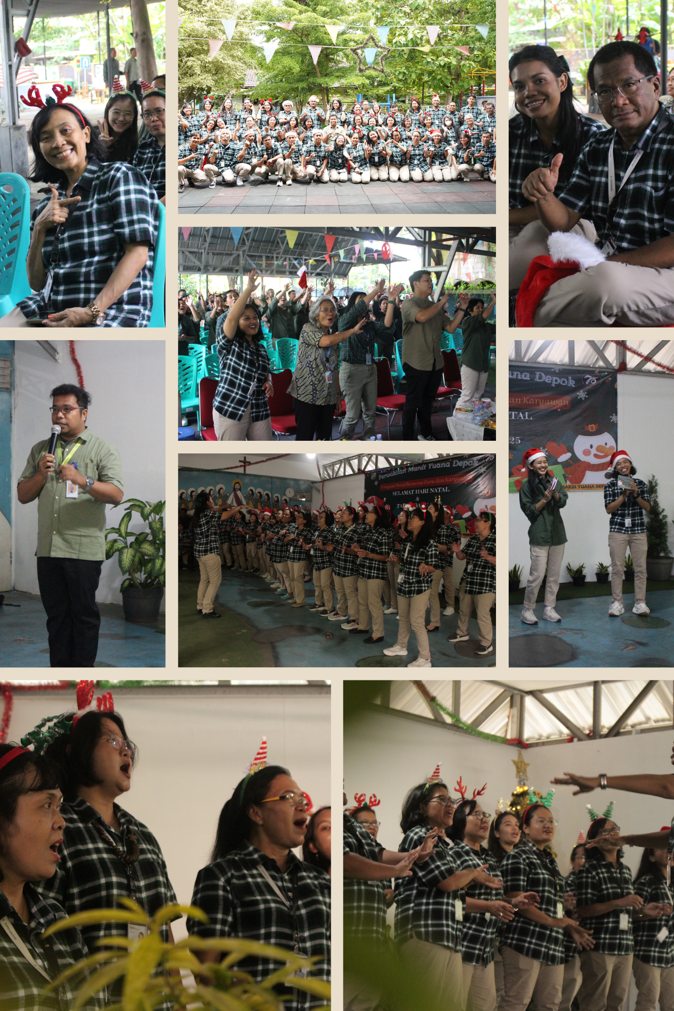 Natal Bersama Guru dan Karyawan Perwakilan Depok