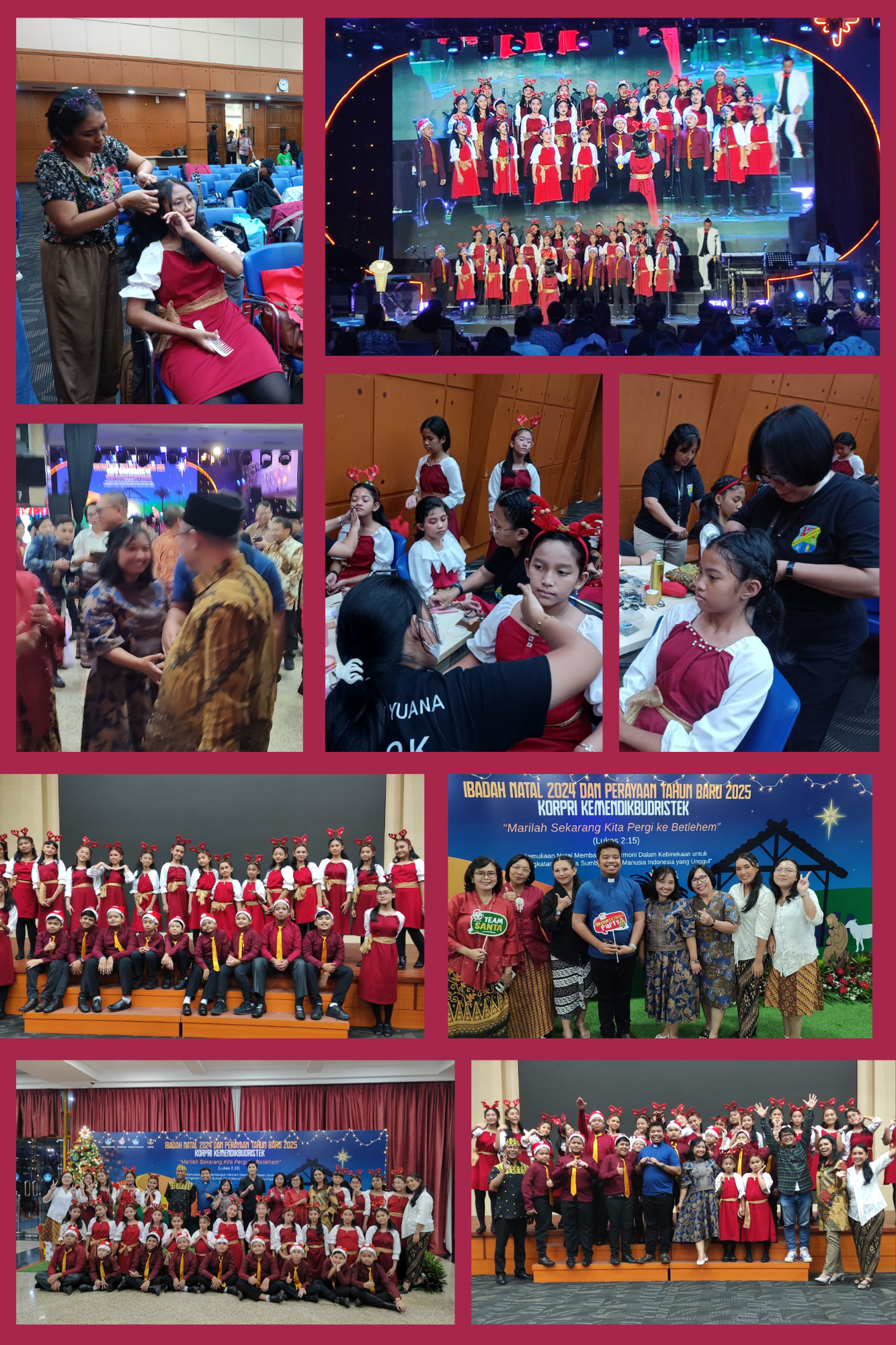 Perayaan Natal Kemendikbudristek