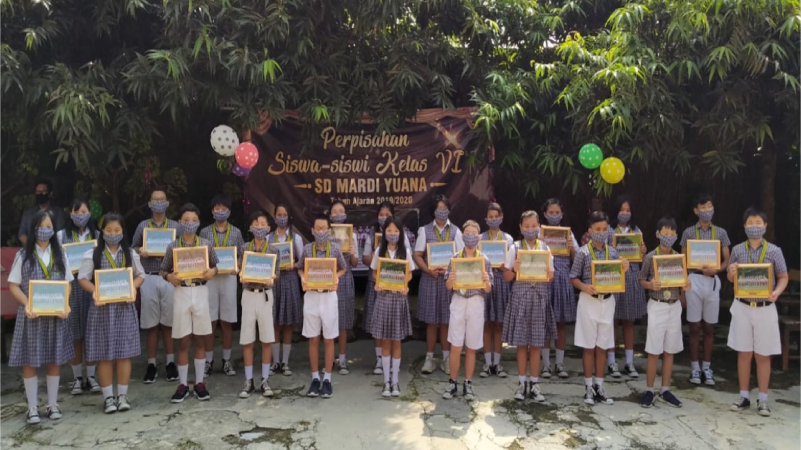 Perpisahan Siswa-Siswi kelas VI SD Mardi Yuana Rangkasbitung Tahun Ajaran 2019/2020