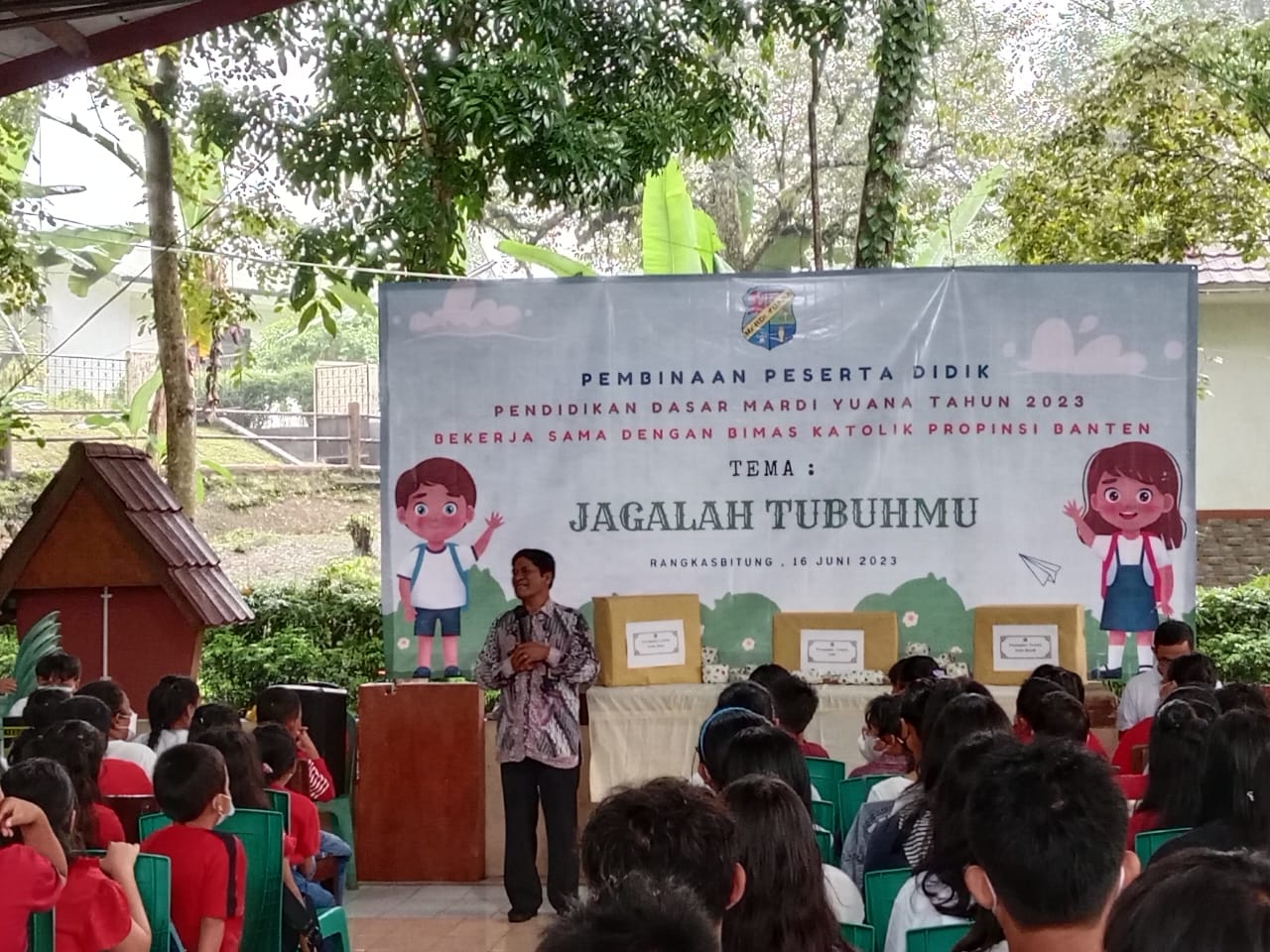 Pembinaan Peserta Didik, Dengan Tema "JAGALAH TUBUHMU" Tahun 2023.