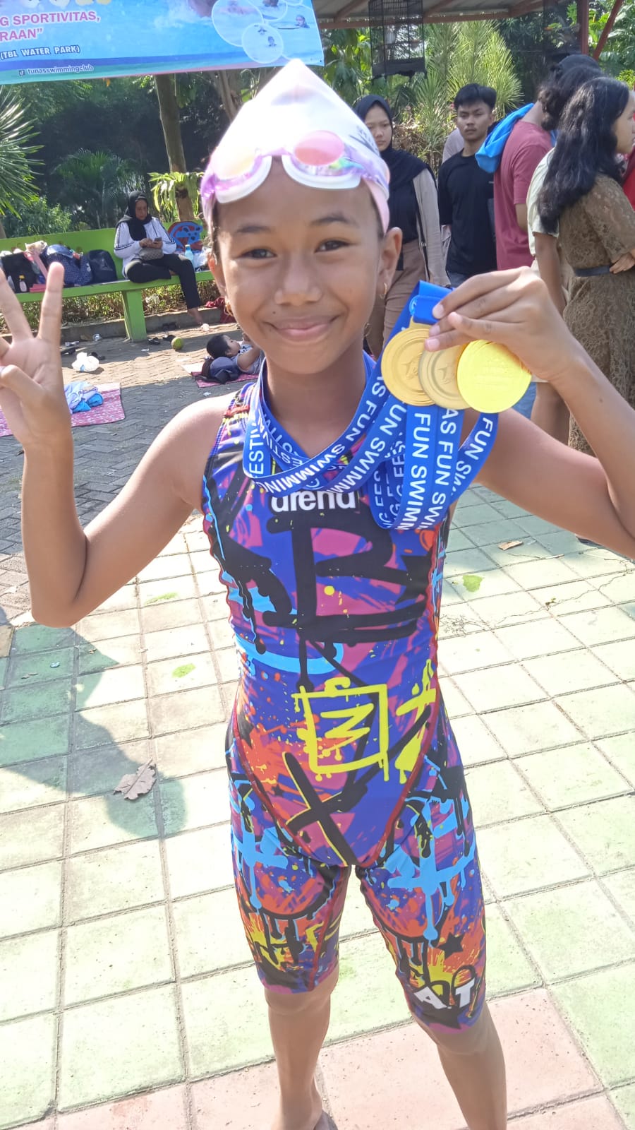 Kompetisi Swimming Funs antar club se-Banten