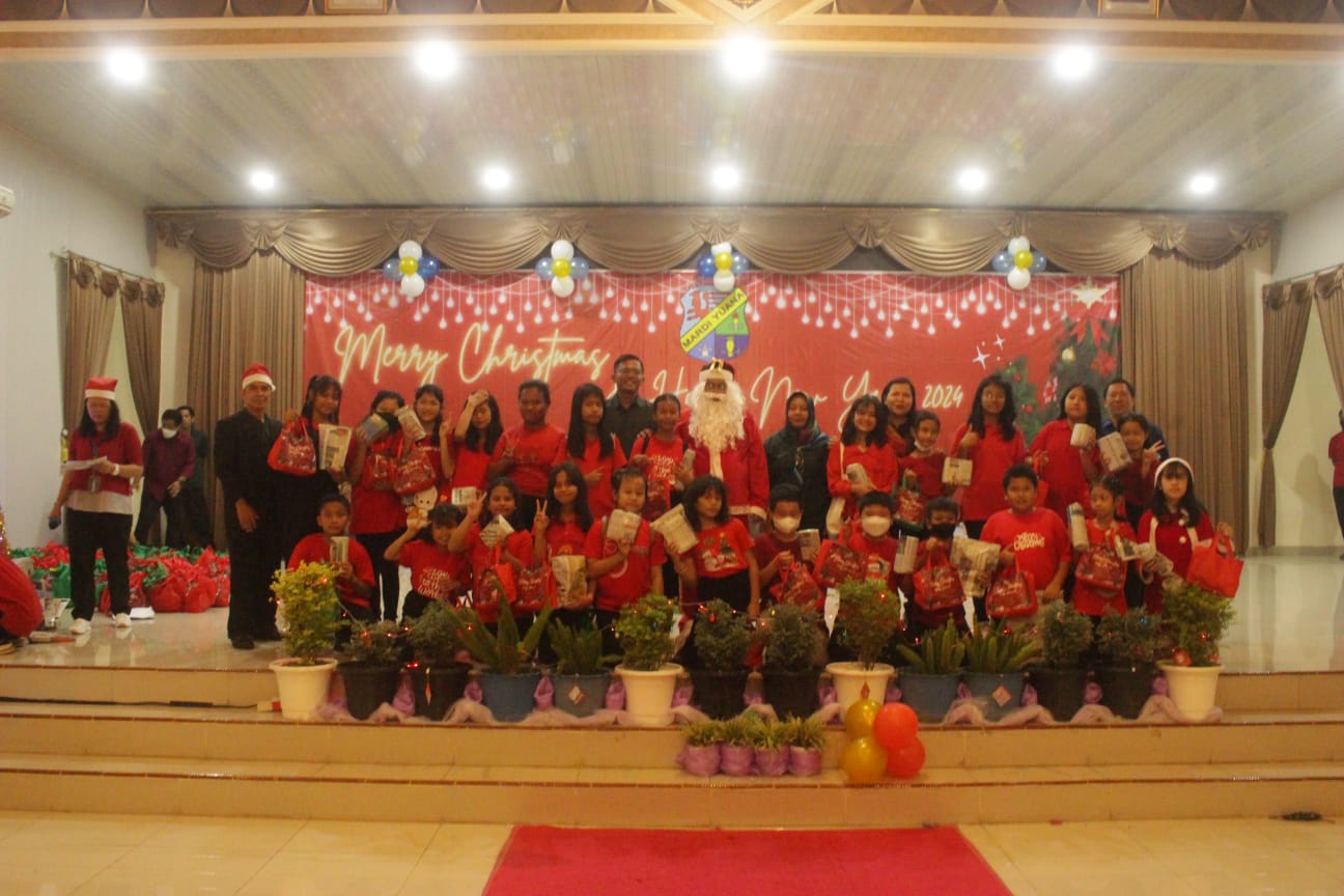 Kelas V - Kegiatan Natal Bersama Mardi Yuana Rangkasbitung Labuan