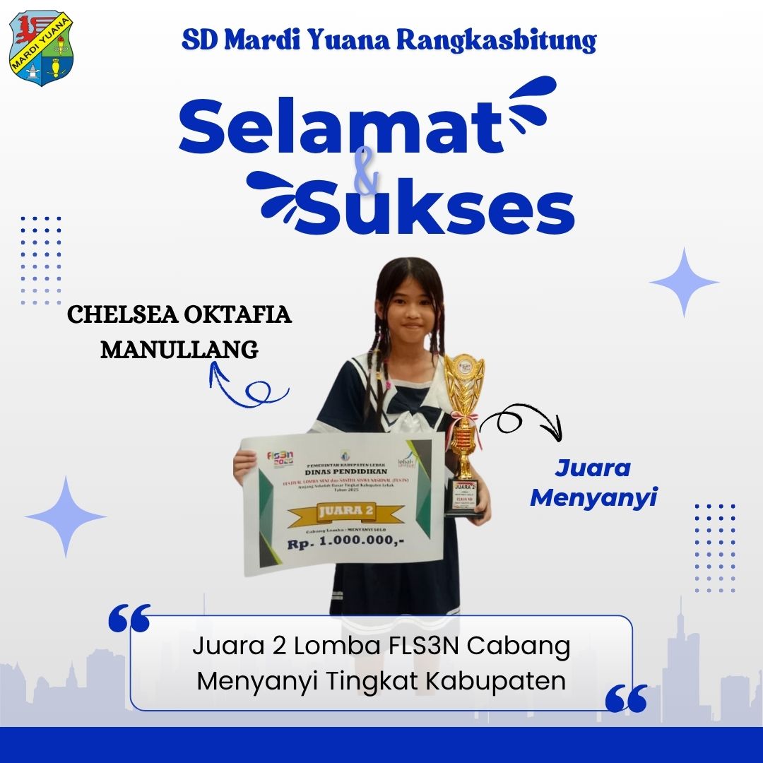 Prestasi Kejuaraan FLS3N SD Mardi Yuana Rangkasbitung Tahun 2025 Tingkat Kabupaten