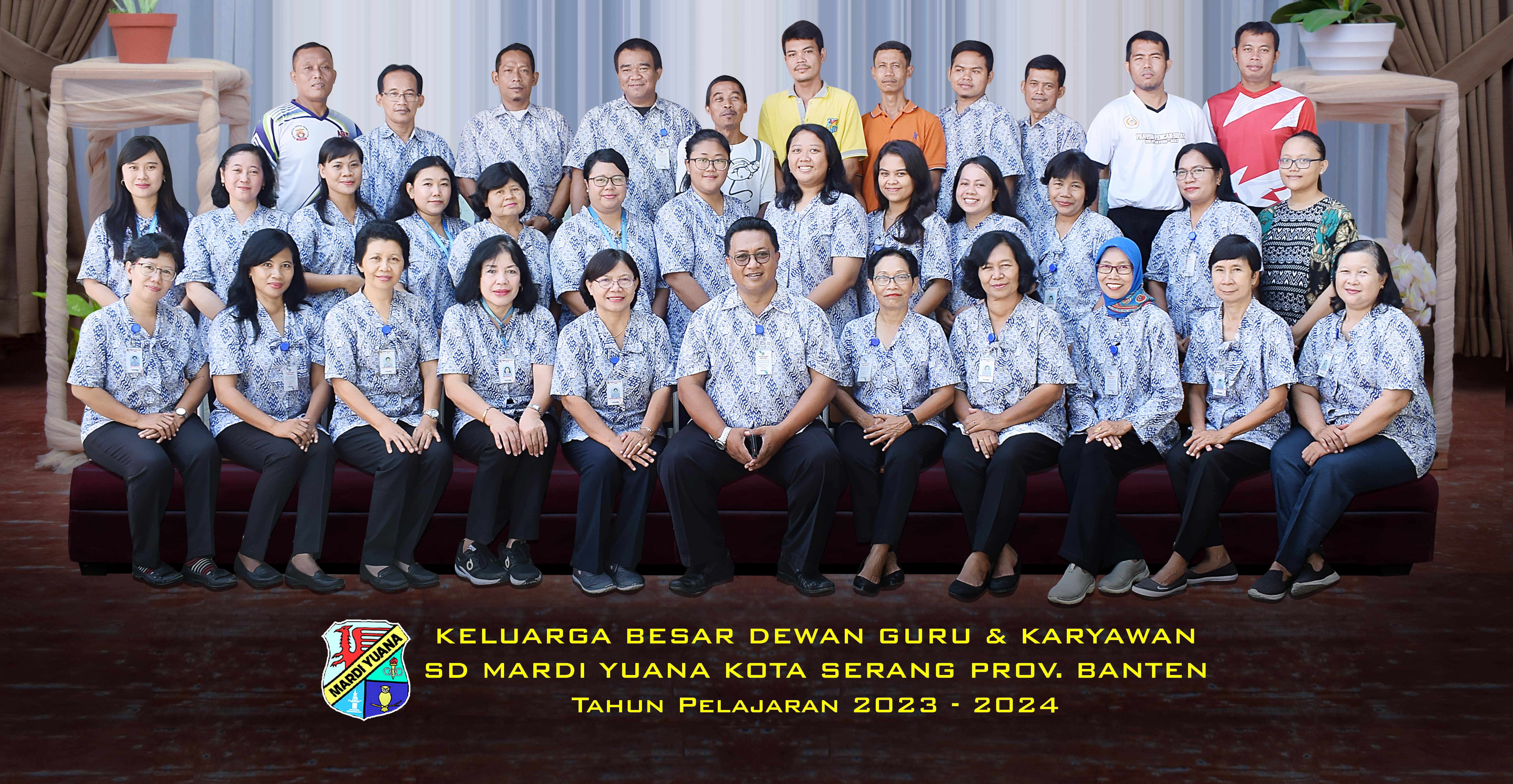 Dewan Guru & Staff SD Mardi Yuana TP 2023/2024