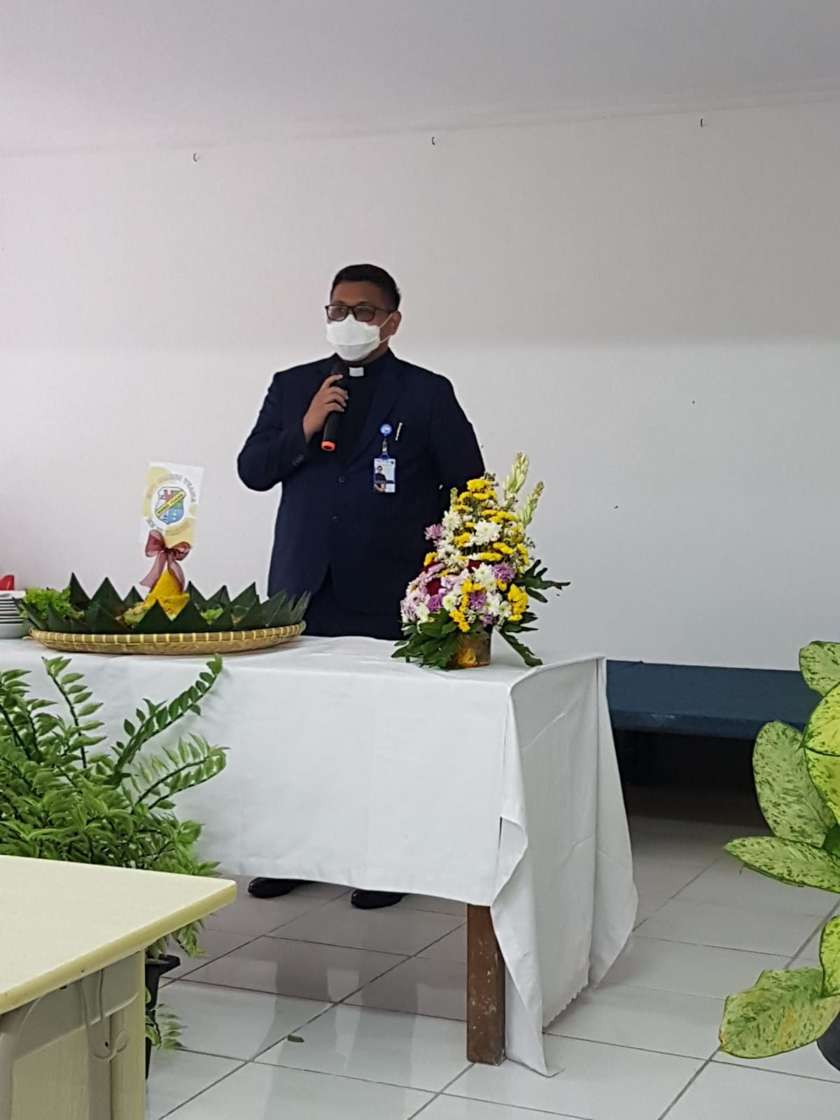 Sambutan Romo Kepala Perwakilan Yayasan Mardi Yuana Bogor