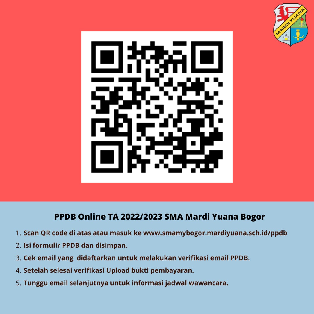 PPDB SMA Mardi Yuana Bogor Tahun Pelajaran 2022/2023
