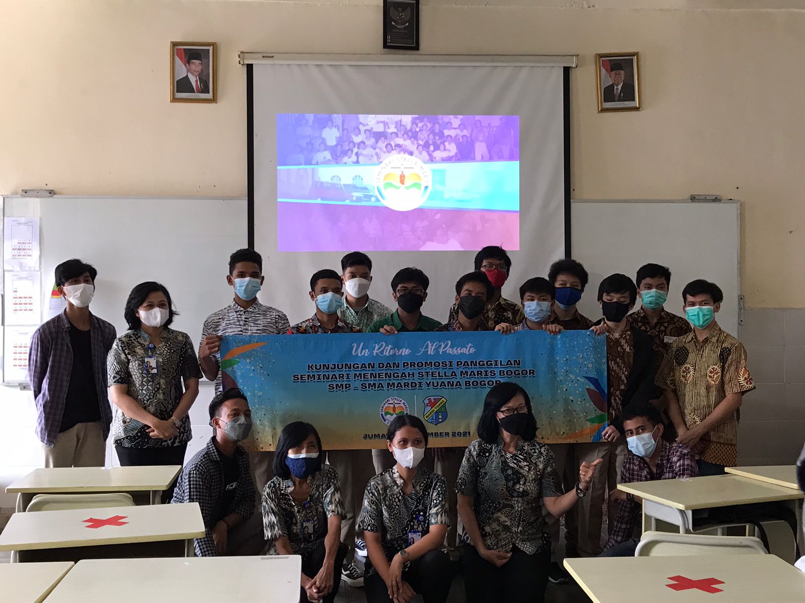 Kunjungan dari Seminari Stella Maris Keuskupan Bogor