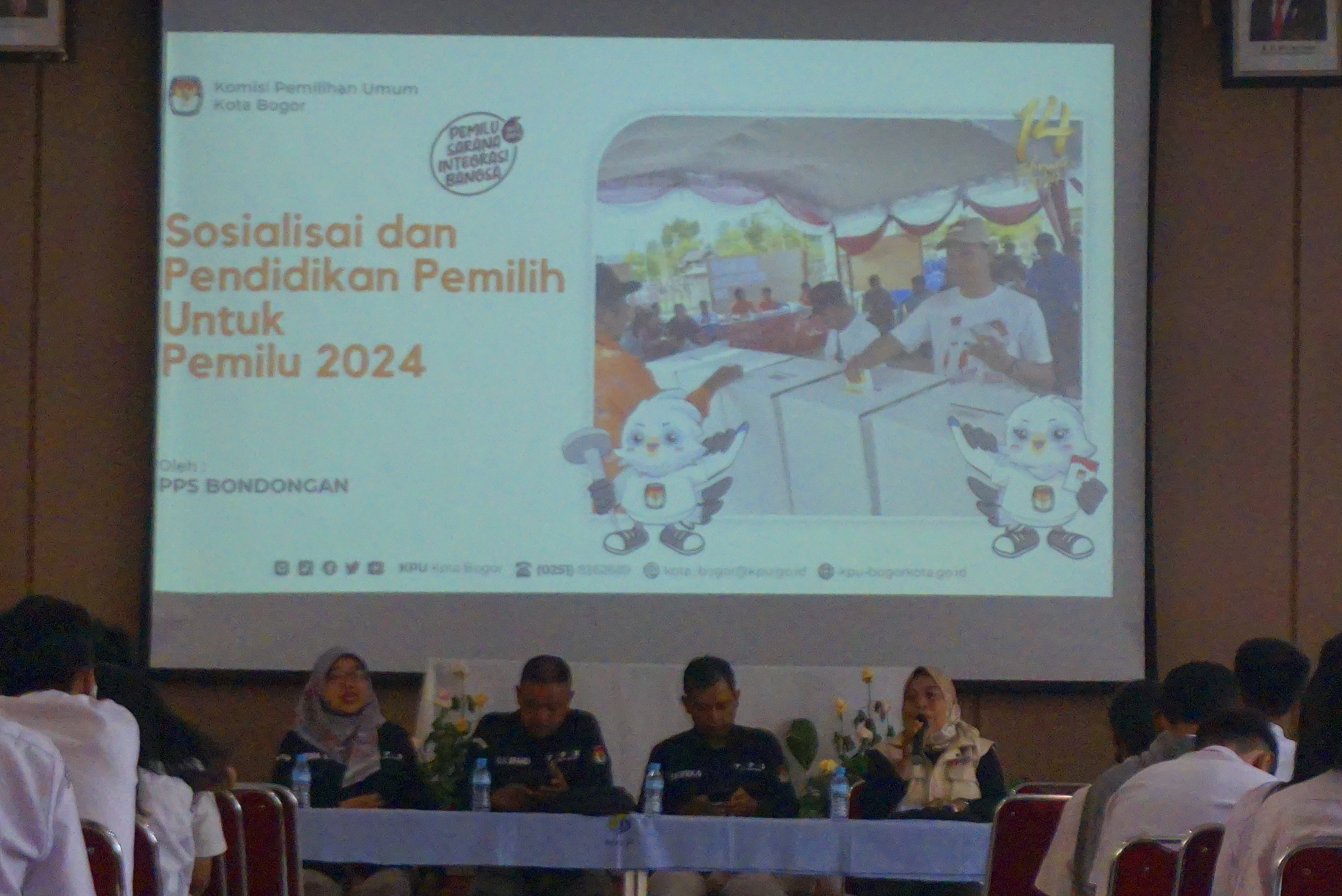 sosialisasi Pemilu Oleh PPS Bondongan Bogor