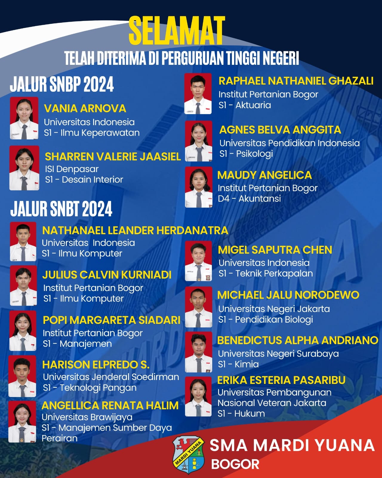 SMA Mardi Yuana Bogor