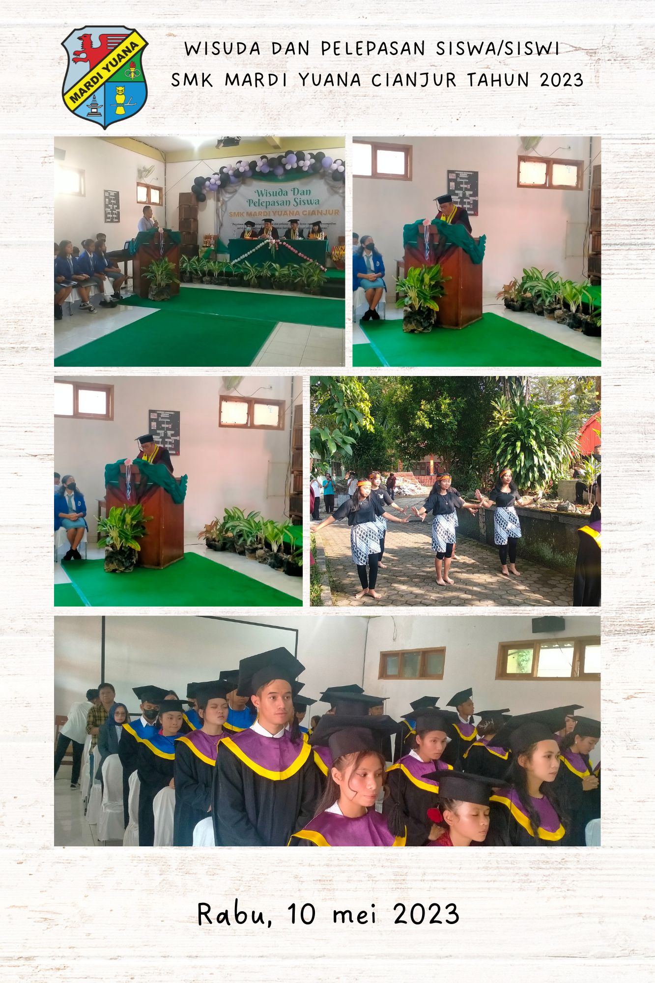 WISUDA DAN PELEPASAN SISWA/SISWI TAHUN 2023