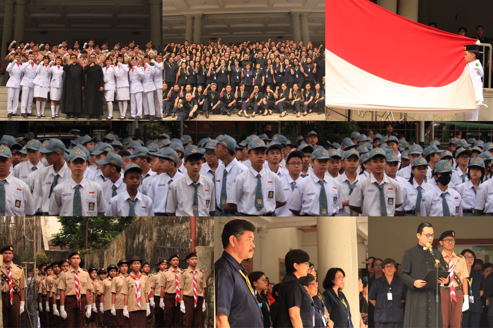 Upacara HUT RI 17 Agustus 2024