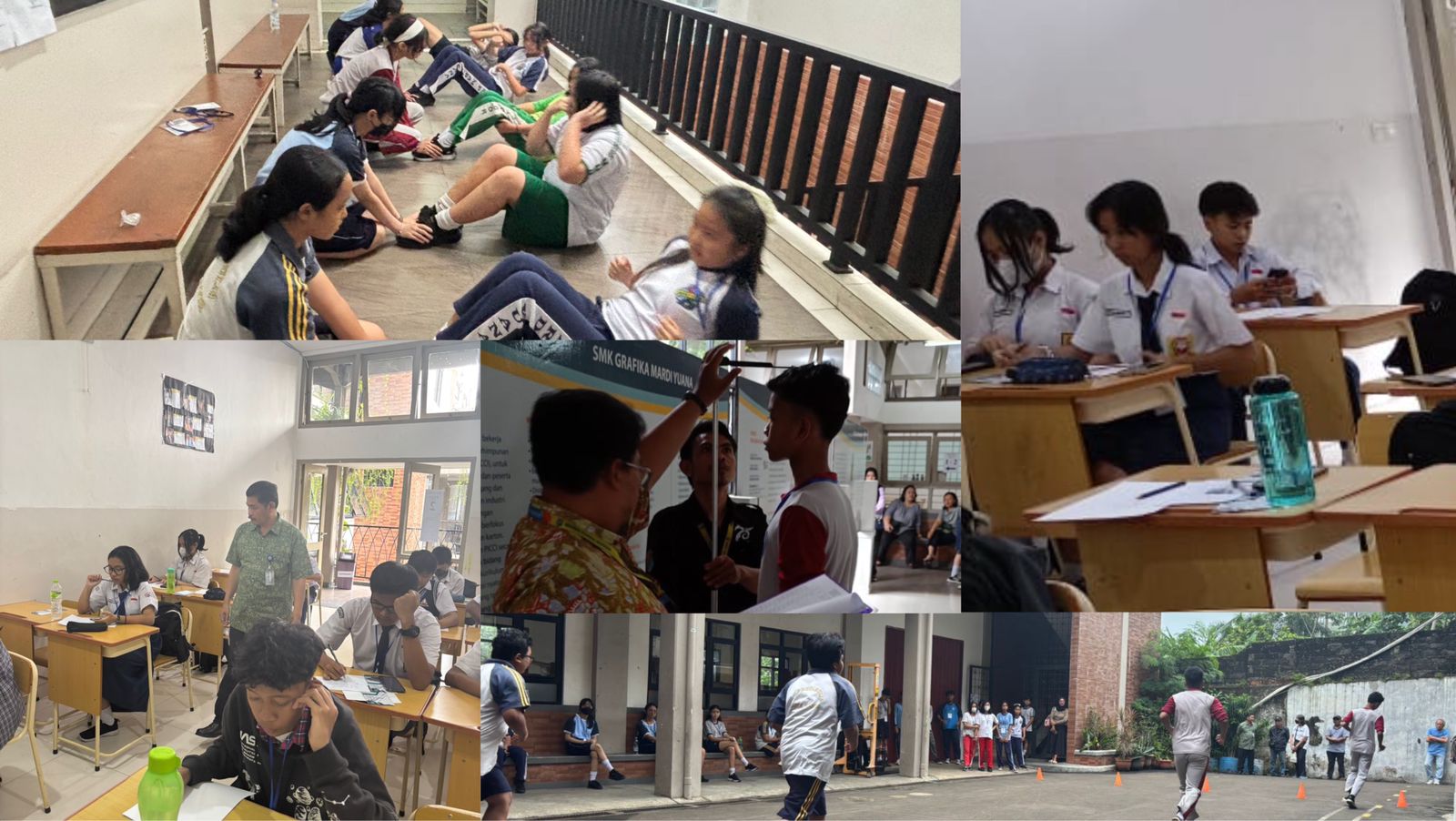 Test Penerimaan Peserta Didik Baru Gelombang 1
