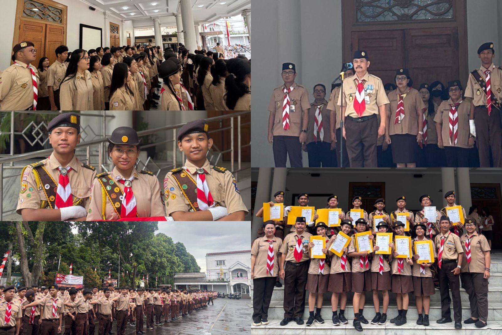 Upacara Hari Pramuka ke 64