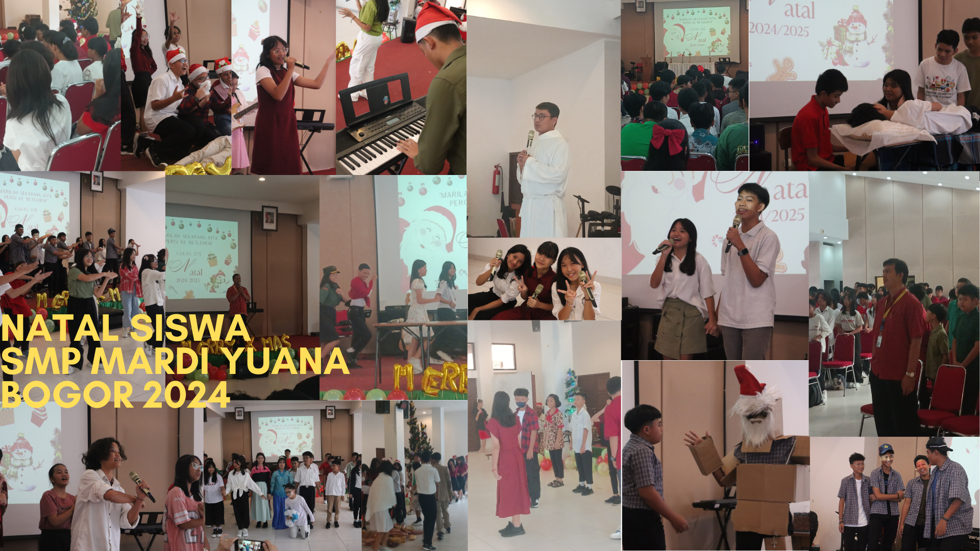 Natal Siswa SMP Mardi Yuana Bogor 2024
