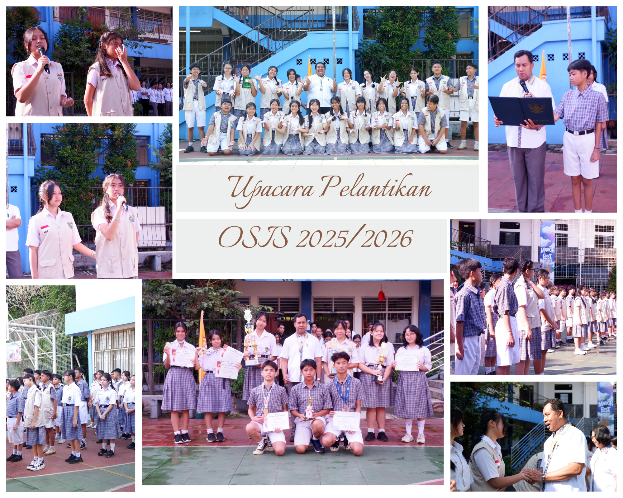 PELANTIKAN OSIS SMP MARDI YUANA BOGOR TAHUN 2025/2026