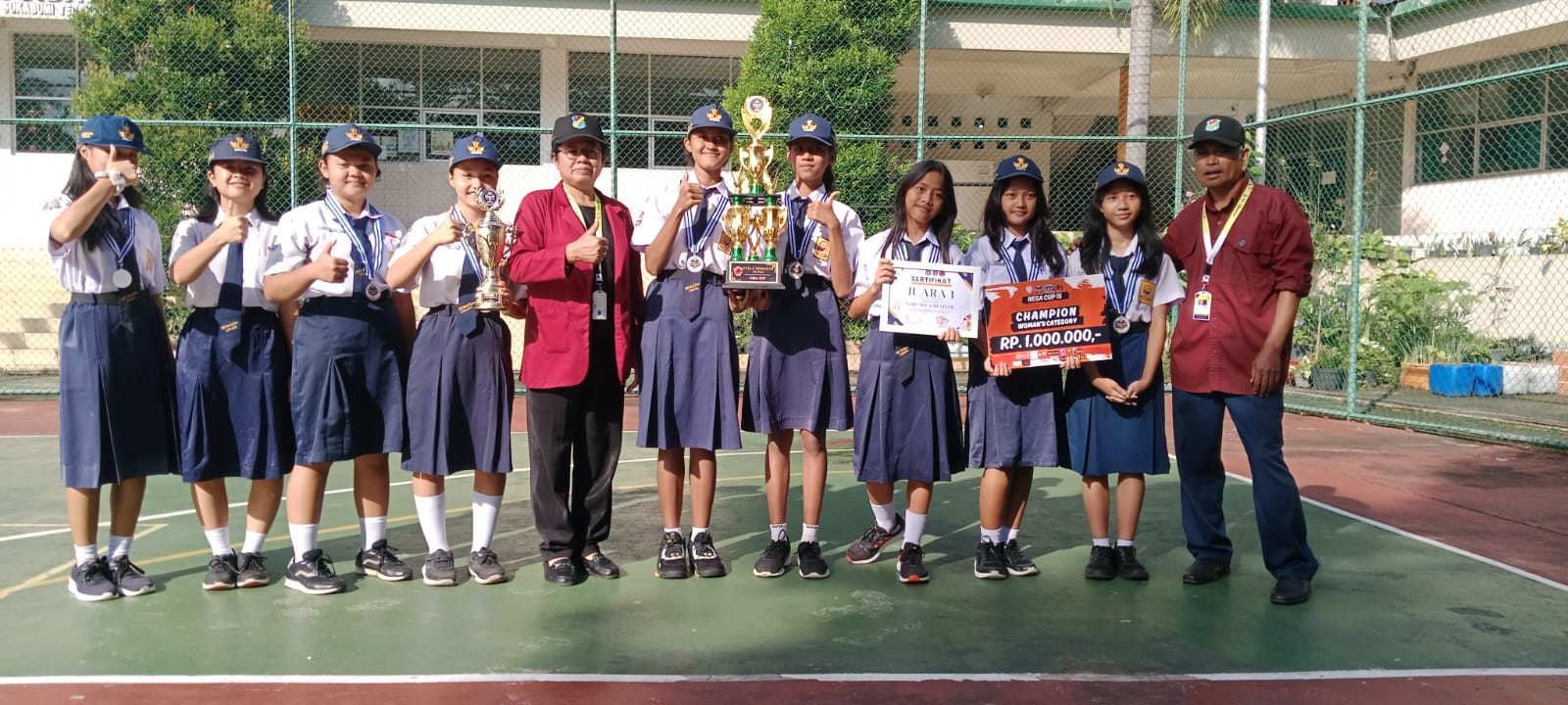 ~"JUARA 1 BASKET PUTRI NESA CUP 2024"~