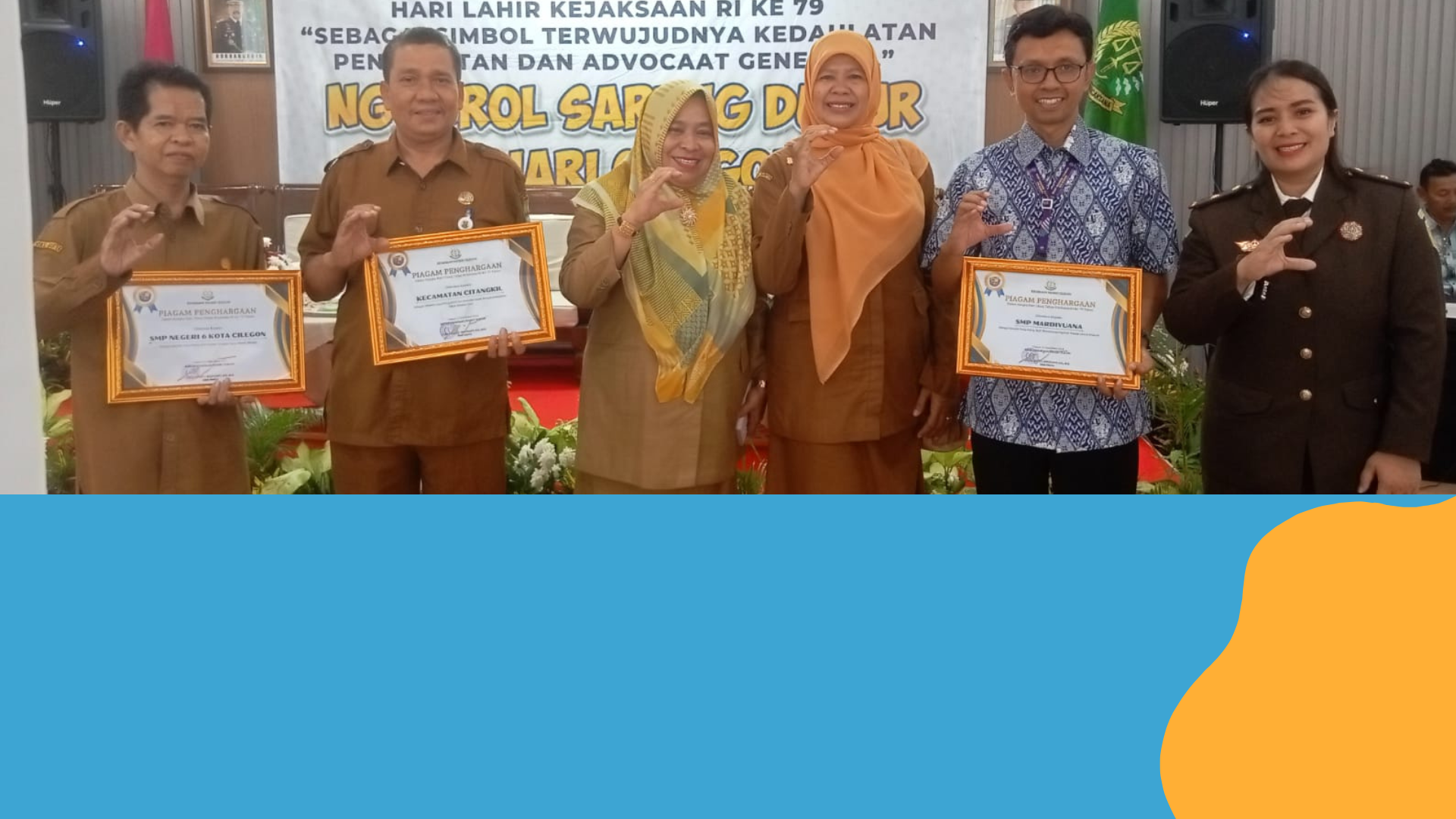 Bersama Kadisdik Kota Cilegon