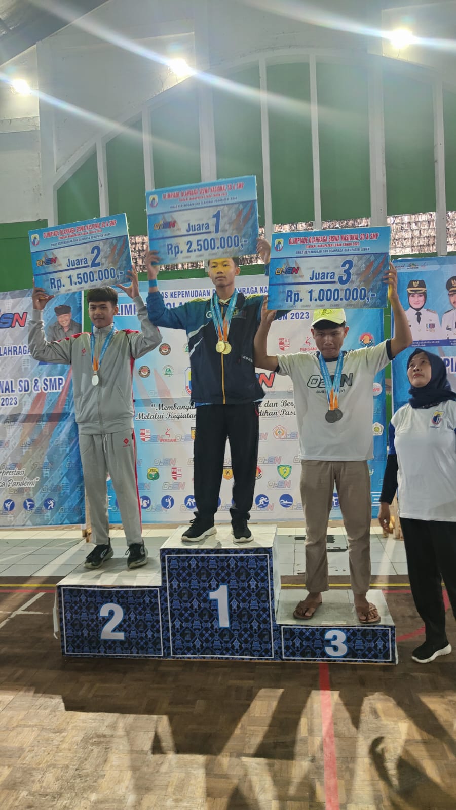 Juara 2 Atletik Tingkat Kabupaten (O2SN)