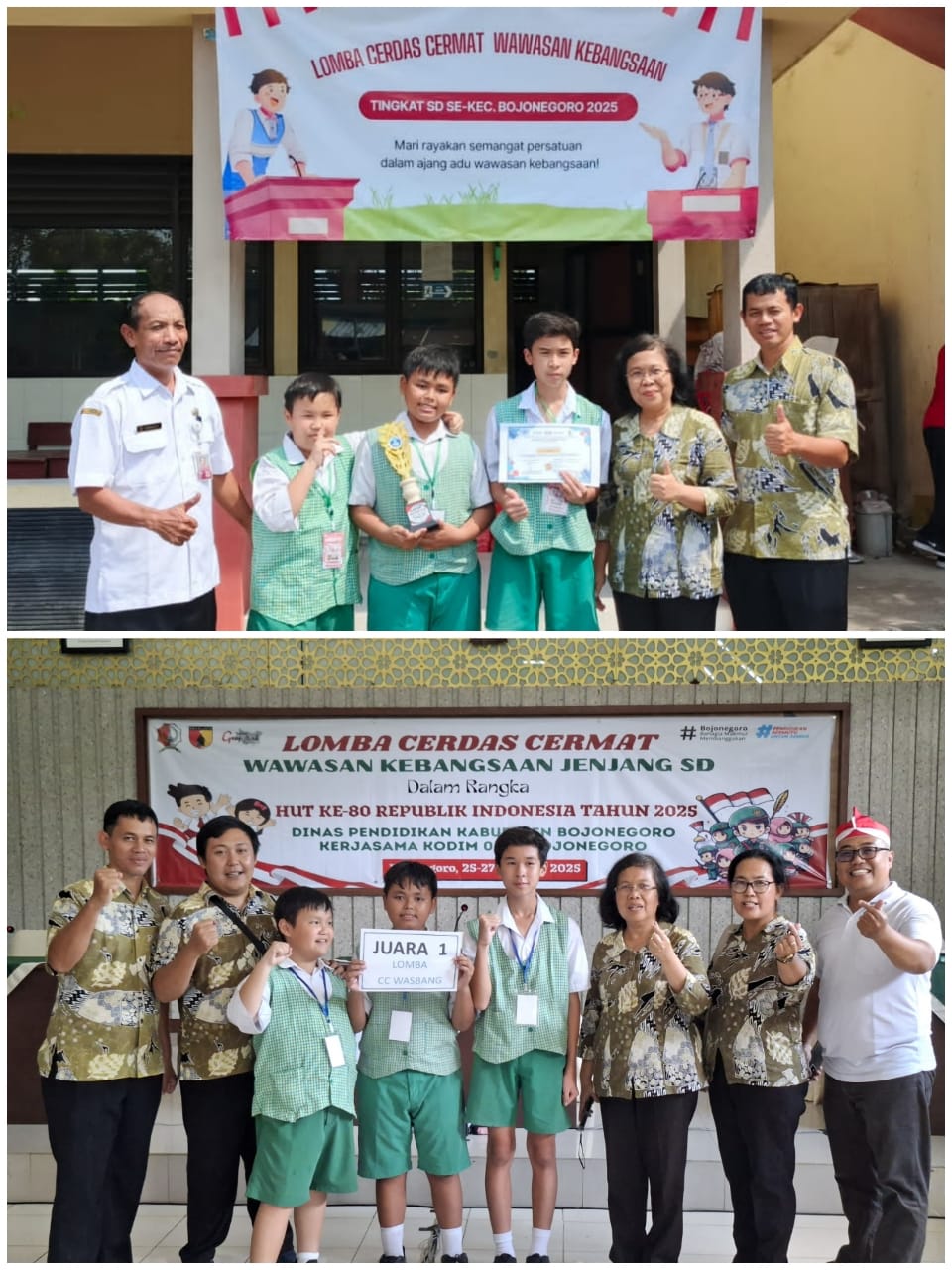 SD Katolik Santo Paulus Bojonegoro Persembahkan Prestasi Gemilang